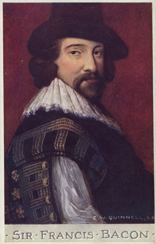 Sir Francis Bacon (1561-1626), angielski filozof i pisarz autorstwa Cecil Watson Quinnell