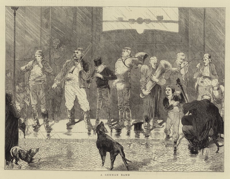 Niemiecki zespół autorstwa Charles Auguste Loye