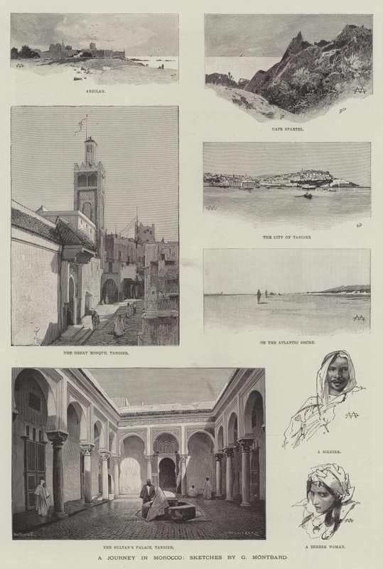 Podróż w Maroku autorstwa Charles Auguste Loye