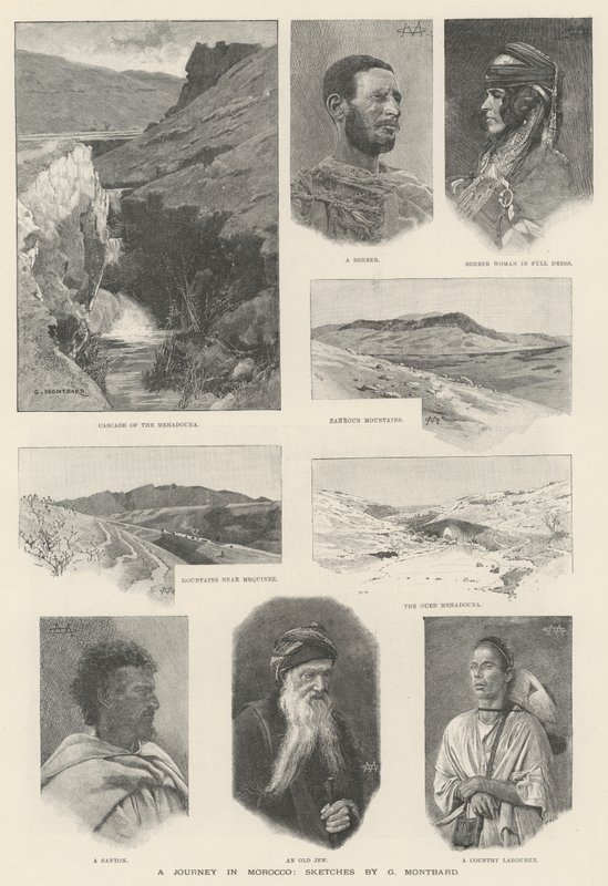 Podróż po Maroku autorstwa Charles Auguste Loye