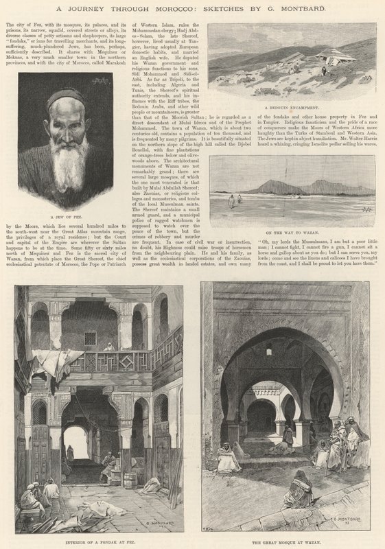 Podróż przez Maroko autorstwa Charles Auguste Loye