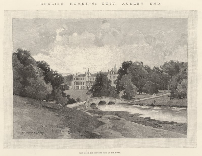 Audley End autorstwa Charles Auguste Loye