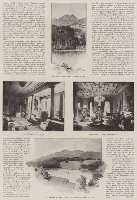 Castlewellan autorstwa Charles Auguste Loye