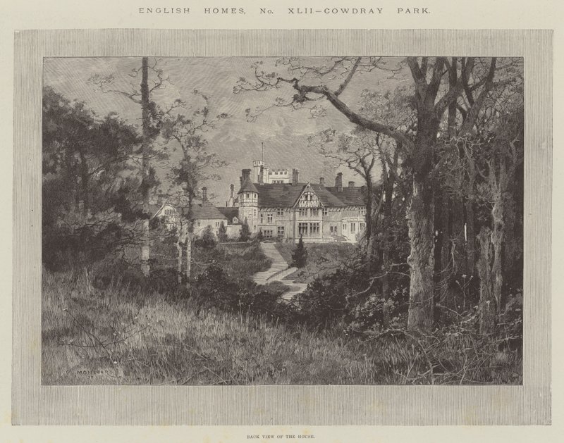 Park Cowdray autorstwa Charles Auguste Loye