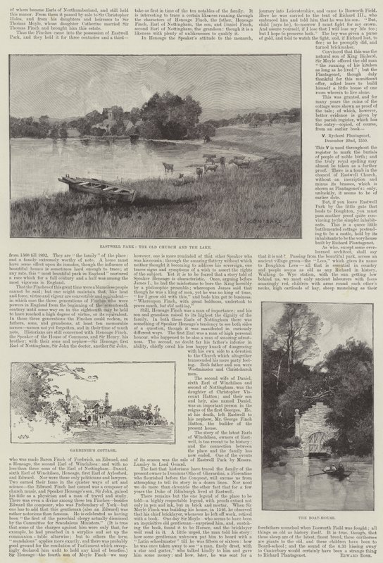 Park Eastwell autorstwa Charles Auguste Loye