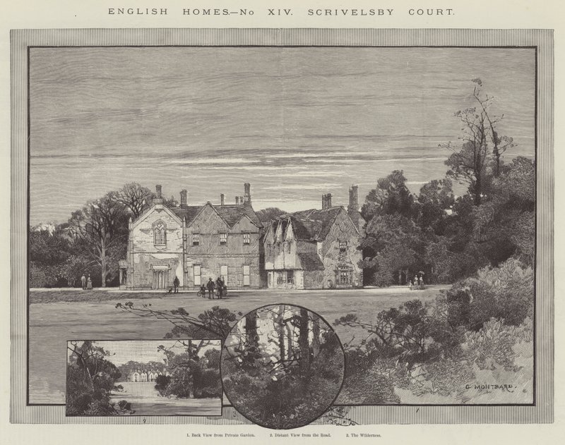 Scrivelsby Court autorstwa Charles Auguste Loye