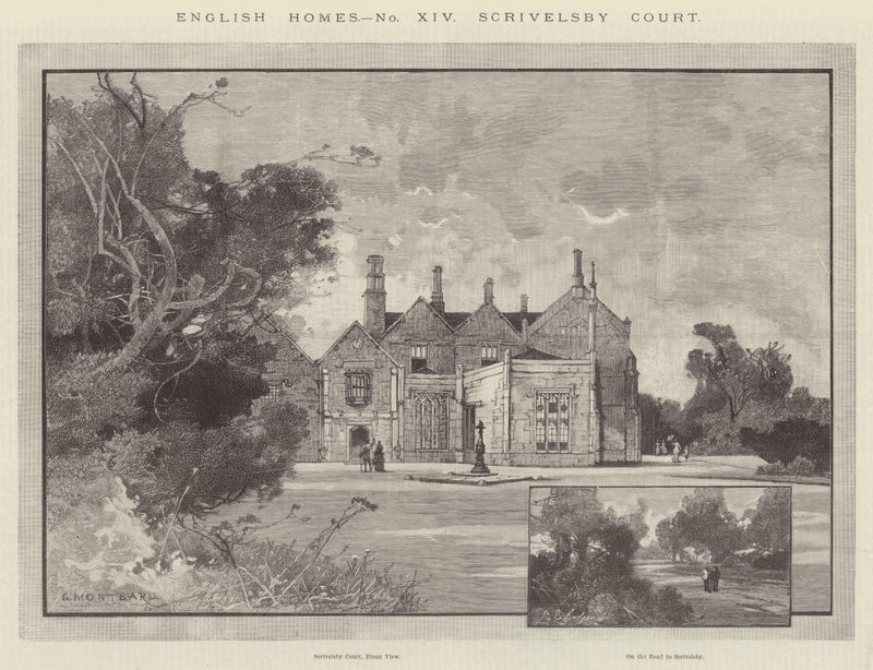 Scrivelsby Court autorstwa Charles Auguste Loye
