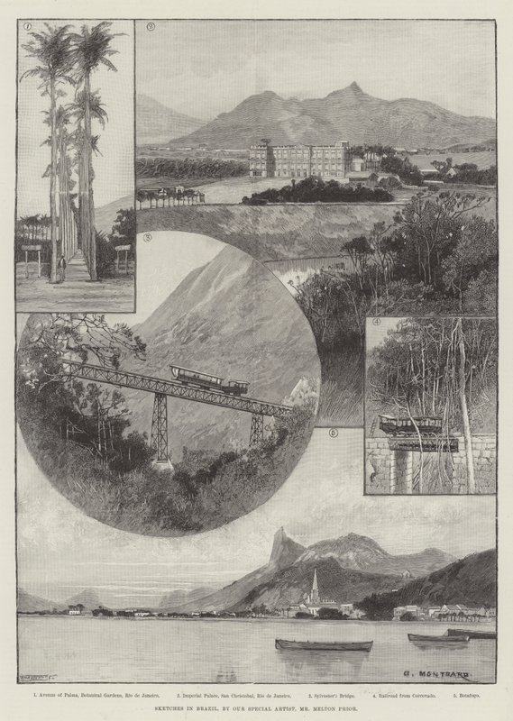 Szkice w Brazylii autorstwa Charles Auguste Loye