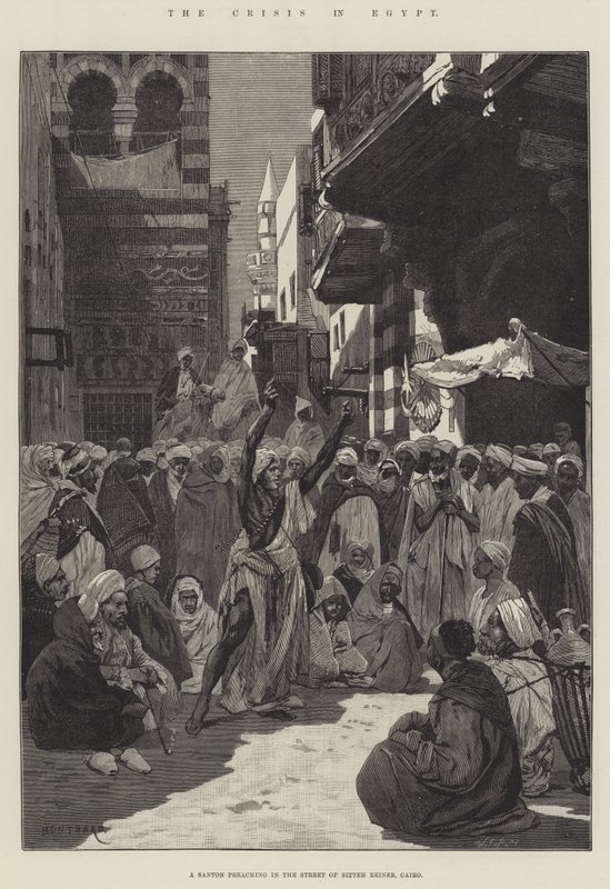 Kryzys w Egipcie autorstwa Charles Auguste Loye