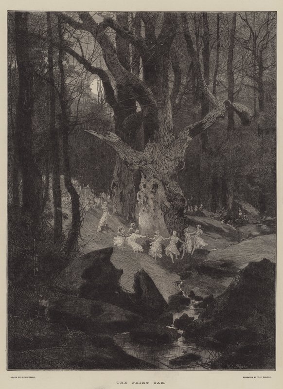Dąb Wróżki autorstwa Charles Auguste Loye