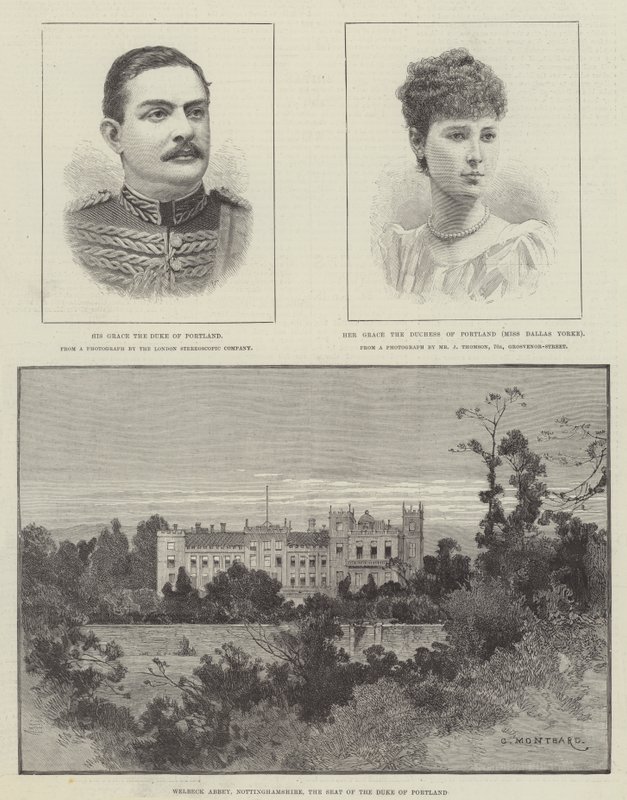 Małżeństwo księcia Portland autorstwa Charles Auguste Loye