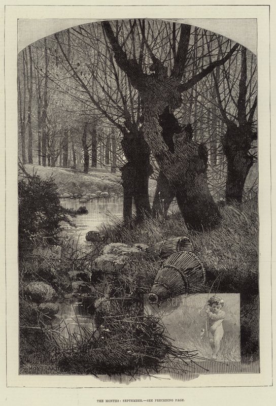 Miesiące, wrzesień autorstwa Charles Auguste Loye