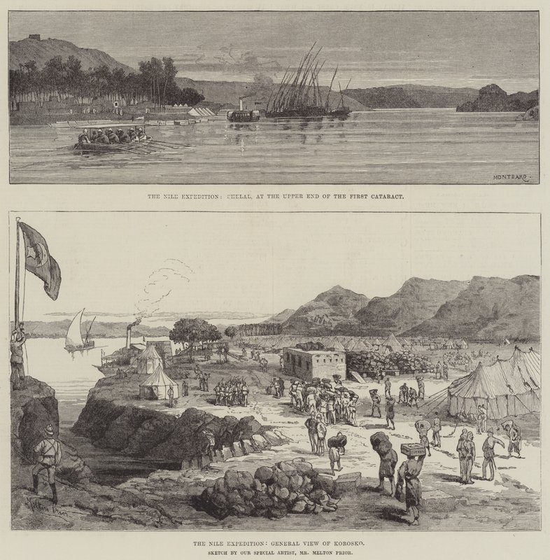 Ekspedycja na Nilu autorstwa Charles Auguste Loye