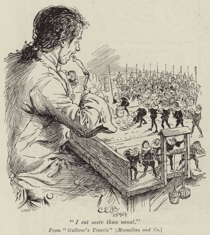 Jem więcej niż zwykle autorstwa Charles Edmund Brock