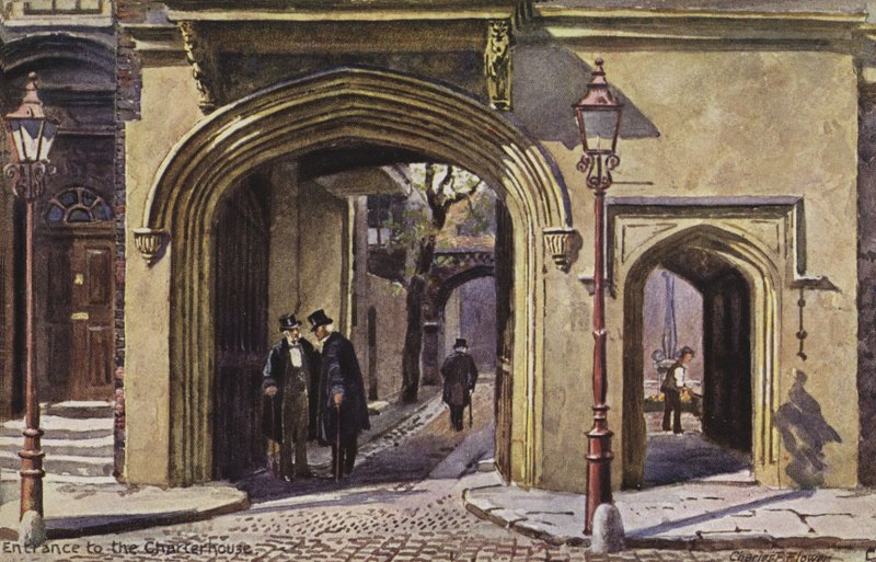Wejście do Kartuzy autorstwa Charles Edwin Flower