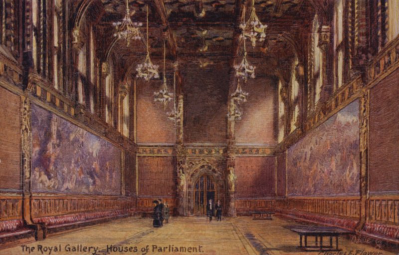 Galeria Królewska autorstwa Charles Edwin Flower