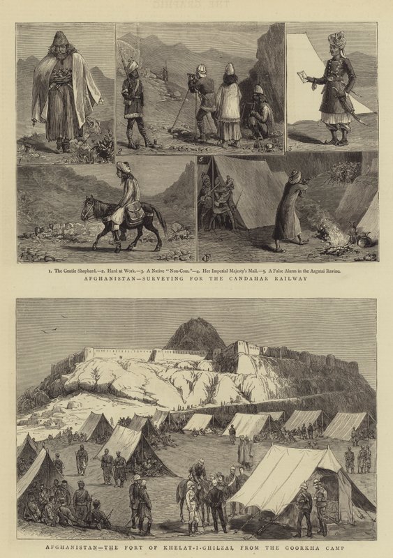 Afganistan autorstwa Charles Edwin Fripp