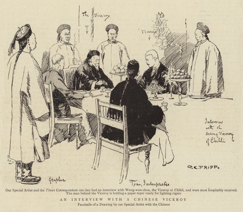 Wywiad z chińskim wicekrólem autorstwa Charles Edwin Fripp
