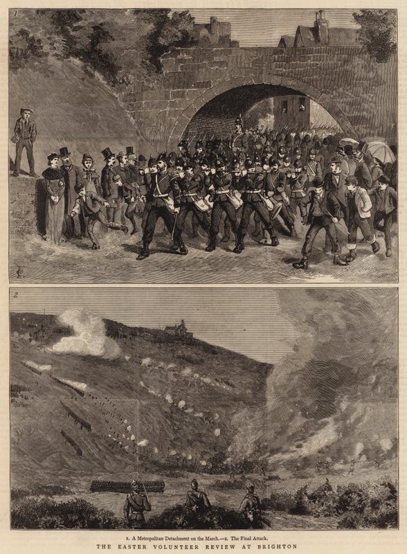 Wielkanocny Przegląd Wolontariatu w Brighton autorstwa Charles Edwin Fripp