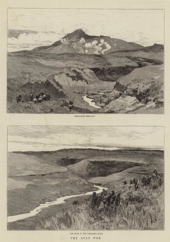 Wojna Zulusów autorstwa Charles Edwin Fripp