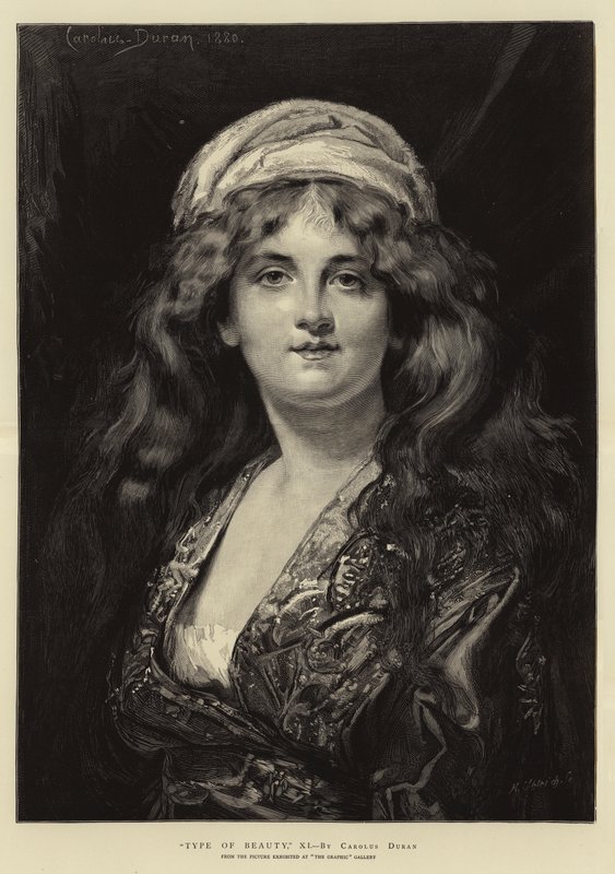 Rodzaj urody, XI autorstwa Charles Emile Auguste Carolus Duran
