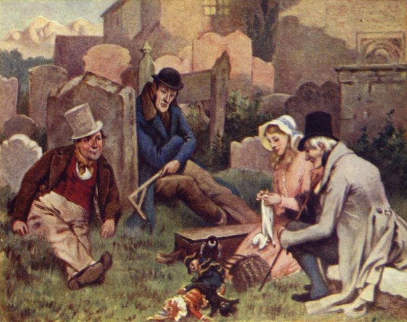 Mała Nell spotyka Codlina i Shorta autorstwa Charles Green
