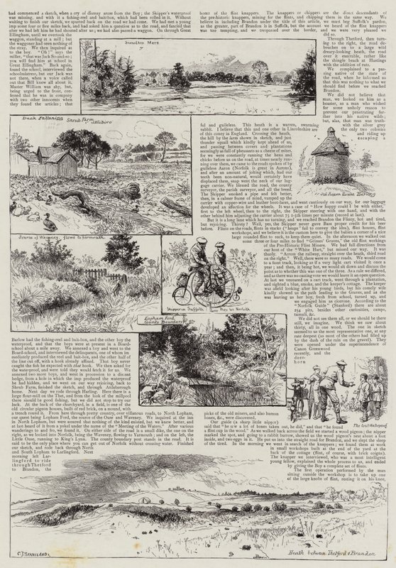 Zakątki Norfolk autorstwa Charles J. Staniland