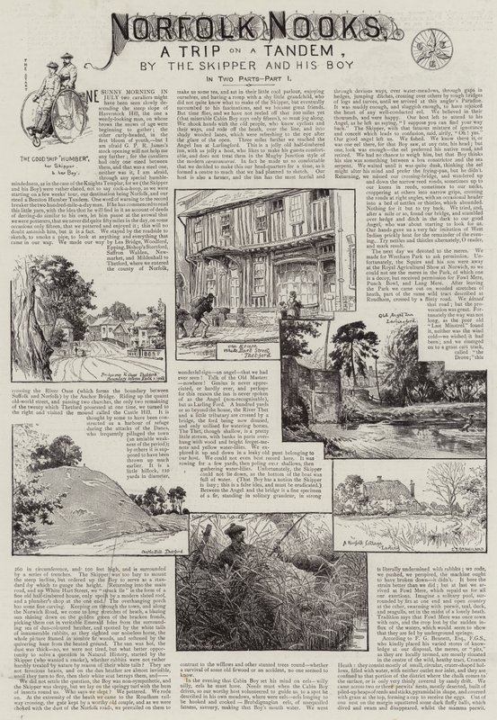 Zakątki Norfolk autorstwa Charles J. Staniland