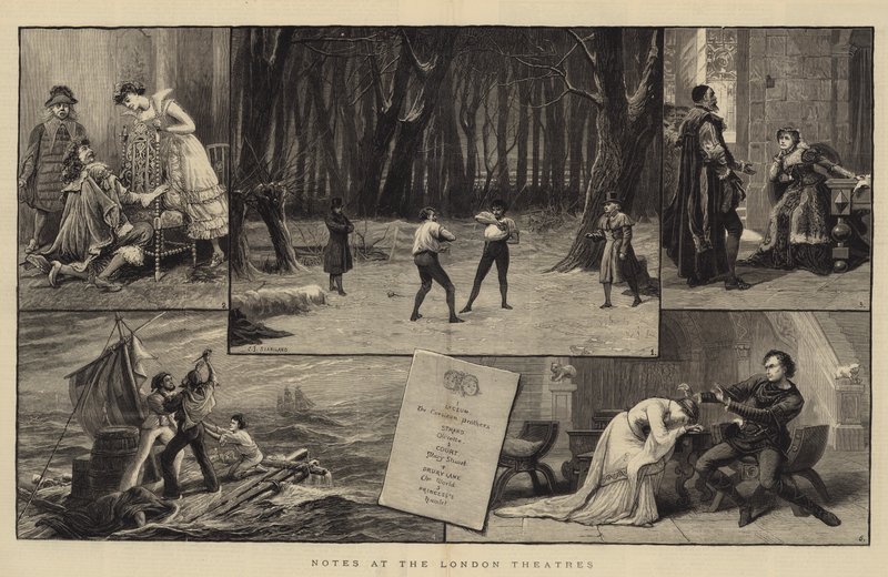 Notatki w londyńskich teatrach autorstwa Charles J. Staniland