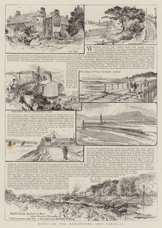 Notatki na kanale Manchester Ship Canal, II autorstwa Charles J. Staniland