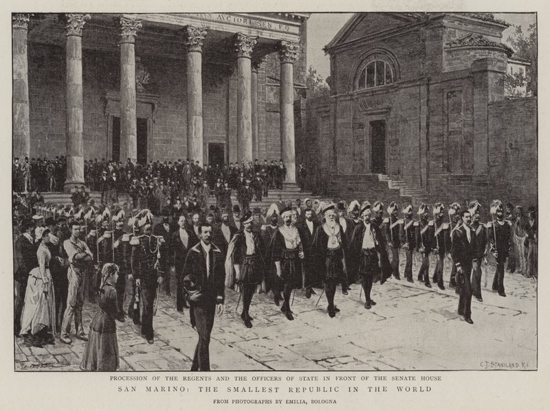 San Marino, najmniejsza republika świata autorstwa Charles J. Staniland