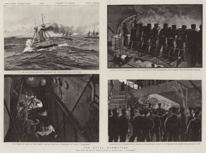 Manewry morskie autorstwa Charles J. Staniland