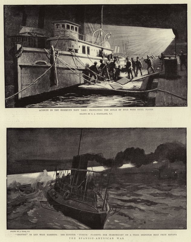 Wojna hiszpańsko-amerykańska autorstwa Charles J. Staniland