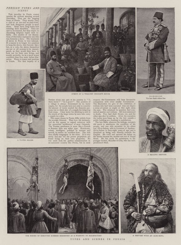 Rodzaje i sceny w Persji autorstwa Charles J. Staniland
