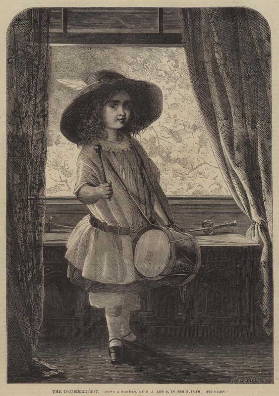 Perkusista autorstwa Charles James Lewis