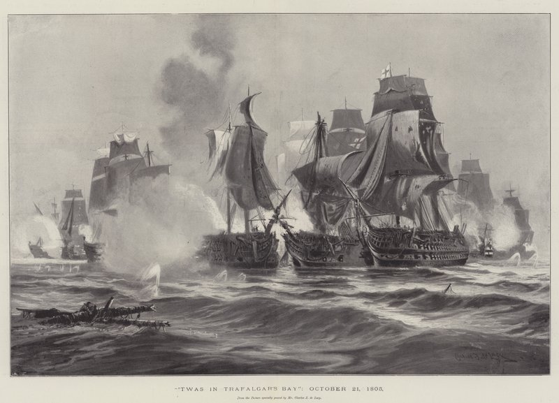 „Twas w Trafalgar