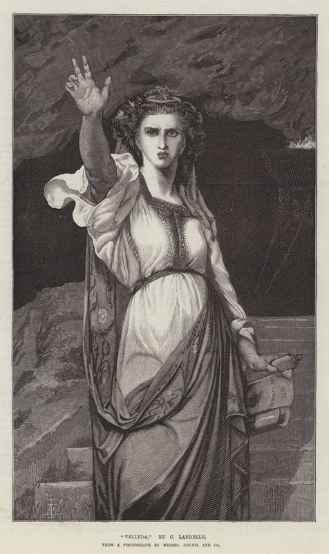 Velleda autorstwa Charles Landelle