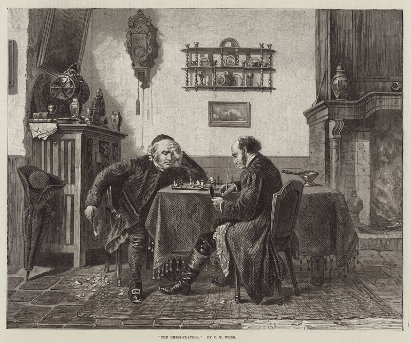 Szachiści autorstwa Charles Meer Webb