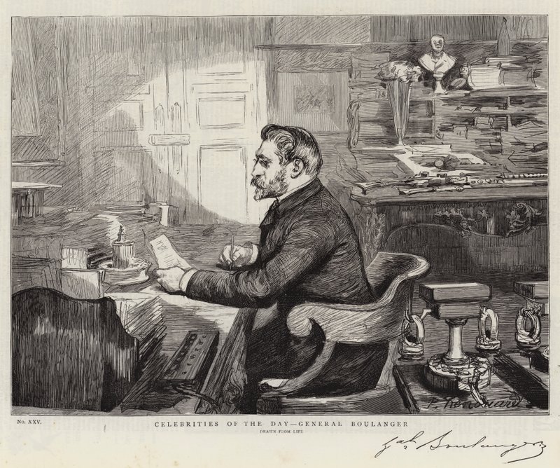 Gwiazdy Dnia, Generał Boulanger autorstwa Charles Paul Renouard