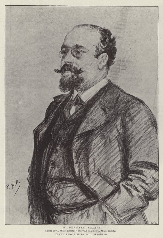 Pan Bernard Lazare autorstwa Charles Paul Renouard