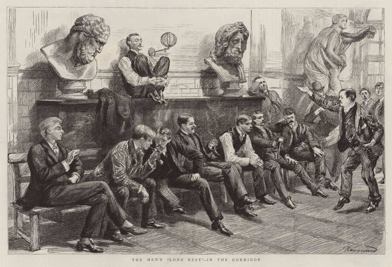 Szkoły Akademii Królewskiej autorstwa Charles Paul Renouard