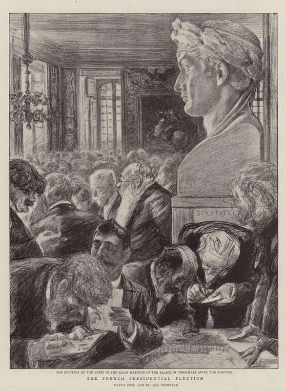 Wybory prezydenckie we Francji autorstwa Charles Paul Renouard