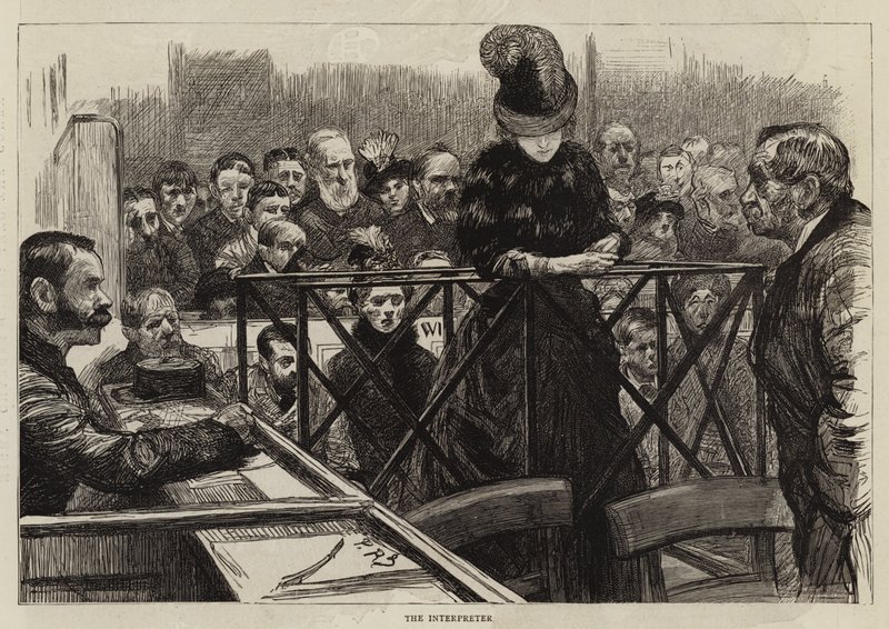Tłumacz autorstwa Charles Paul Renouard