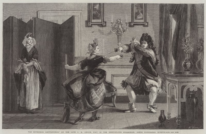 Mieszczański Gentilhomme autorstwa Charles Robert Leslie