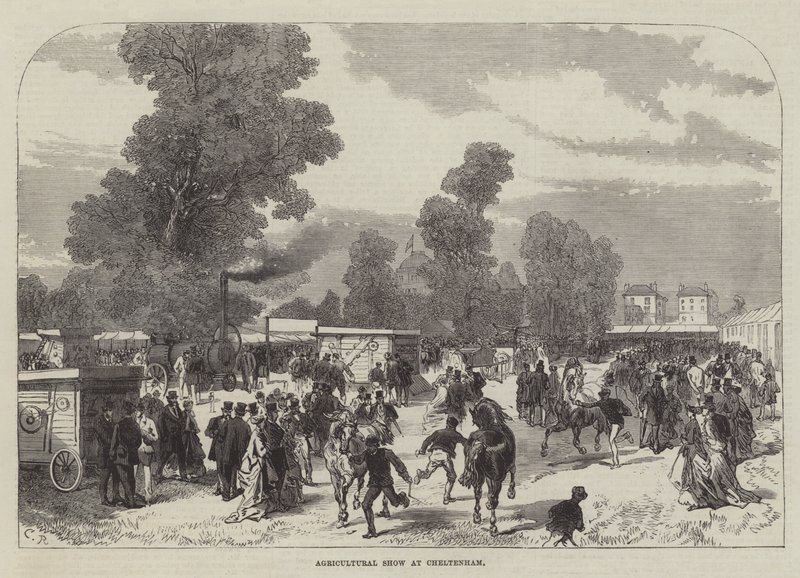 Wystawa Rolnicza w Cheltenham autorstwa Sir John Charles Robinson