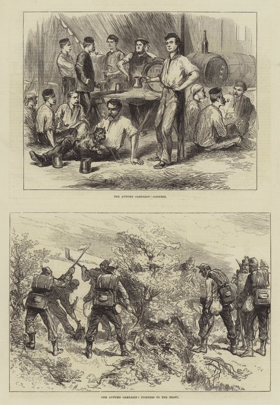 Kampania jesienna autorstwa Sir John Charles Robinson