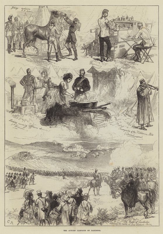 Kampania jesienna w Dartmoor autorstwa Sir John Charles Robinson