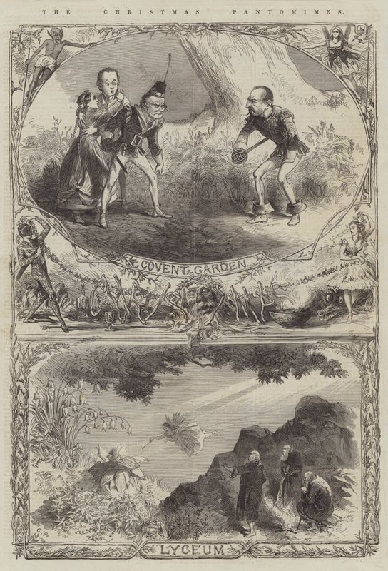 Pantomimy bożonarodzeniowe autorstwa Sir John Charles Robinson