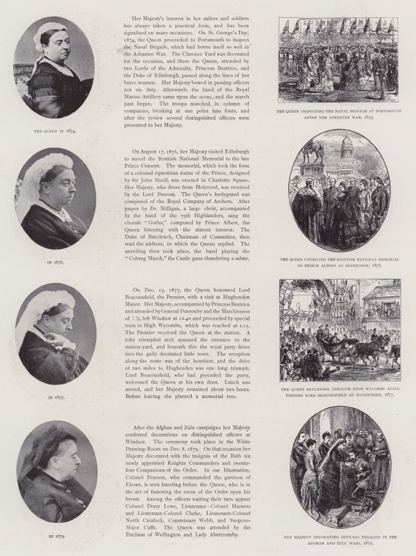 Chwalebne panowanie królowej autorstwa Sir John Charles Robinson