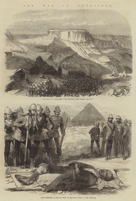 Wojna w Abisynii autorstwa Sir John Charles Robinson
